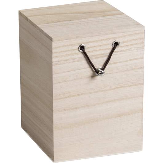 Boîte en bois 10x10x15cm
